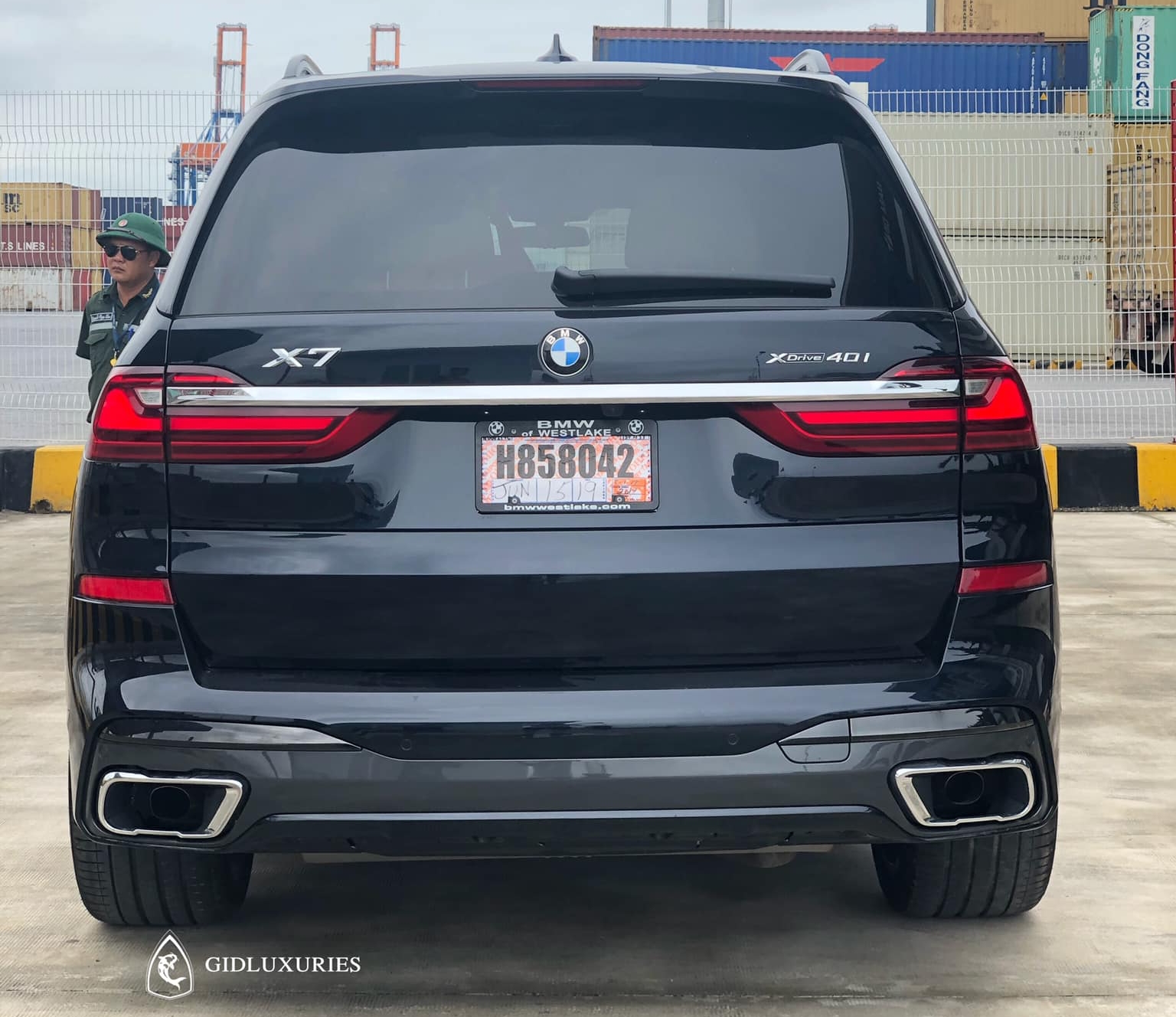 Thiết kế đuôi xe BMW X7