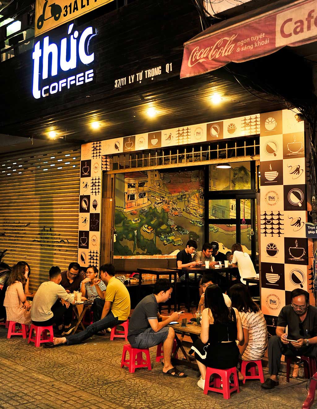 Không gian quán thoáng đãng, nhẹ nhàng tạo cảm giác thư giãn