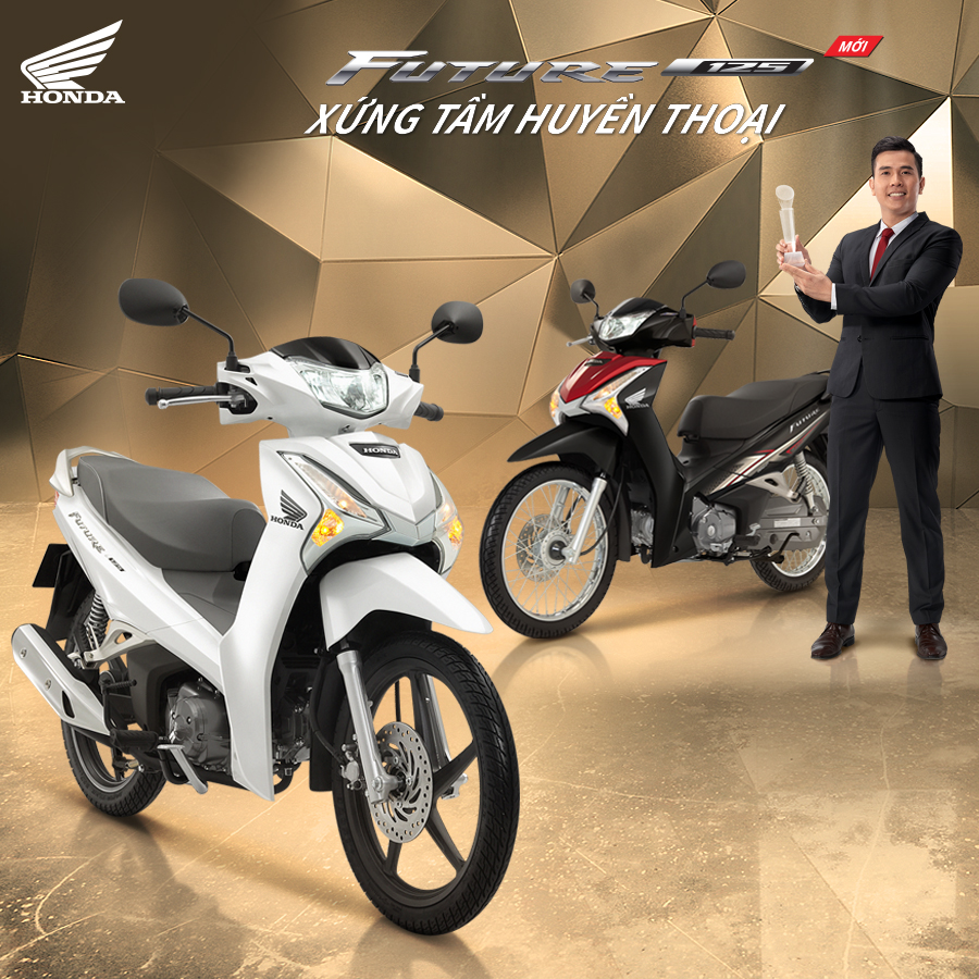 Xe Honda Future huyền thoại phiên bản mới ra mắt