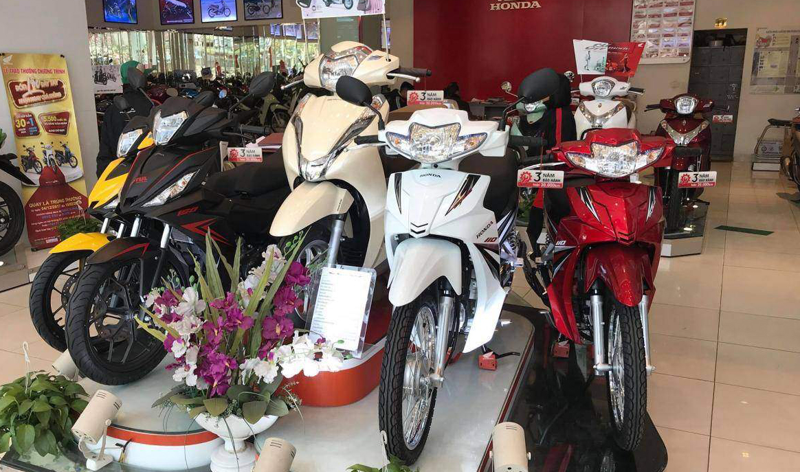Mảng kinh doanh xe máy của Honda tiếp tục tăng trưởng