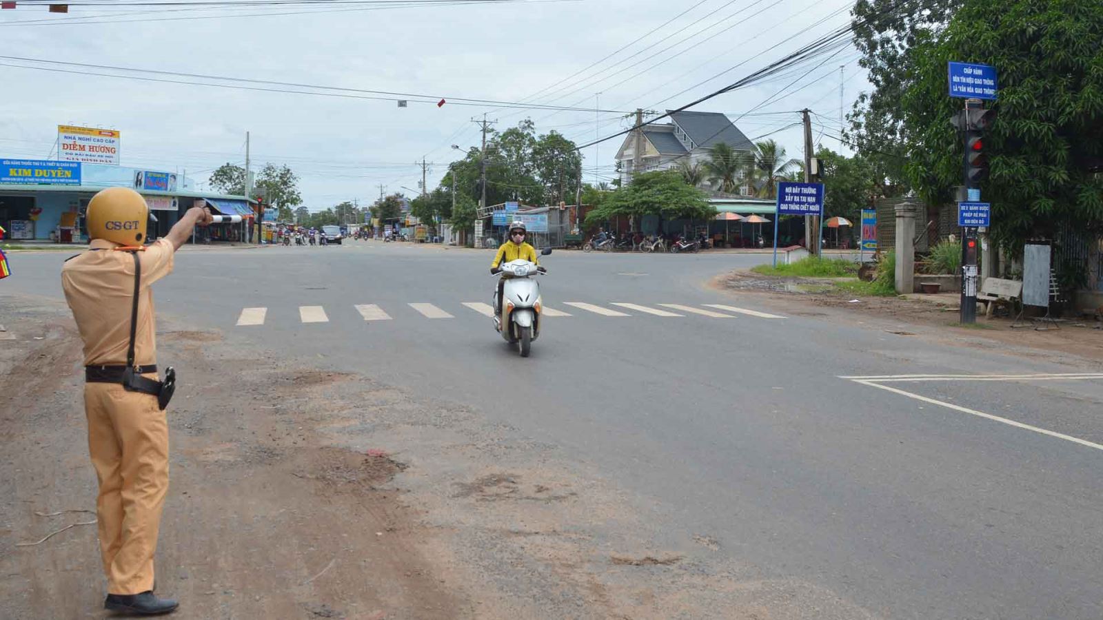 tước giấy phép lái xe máy