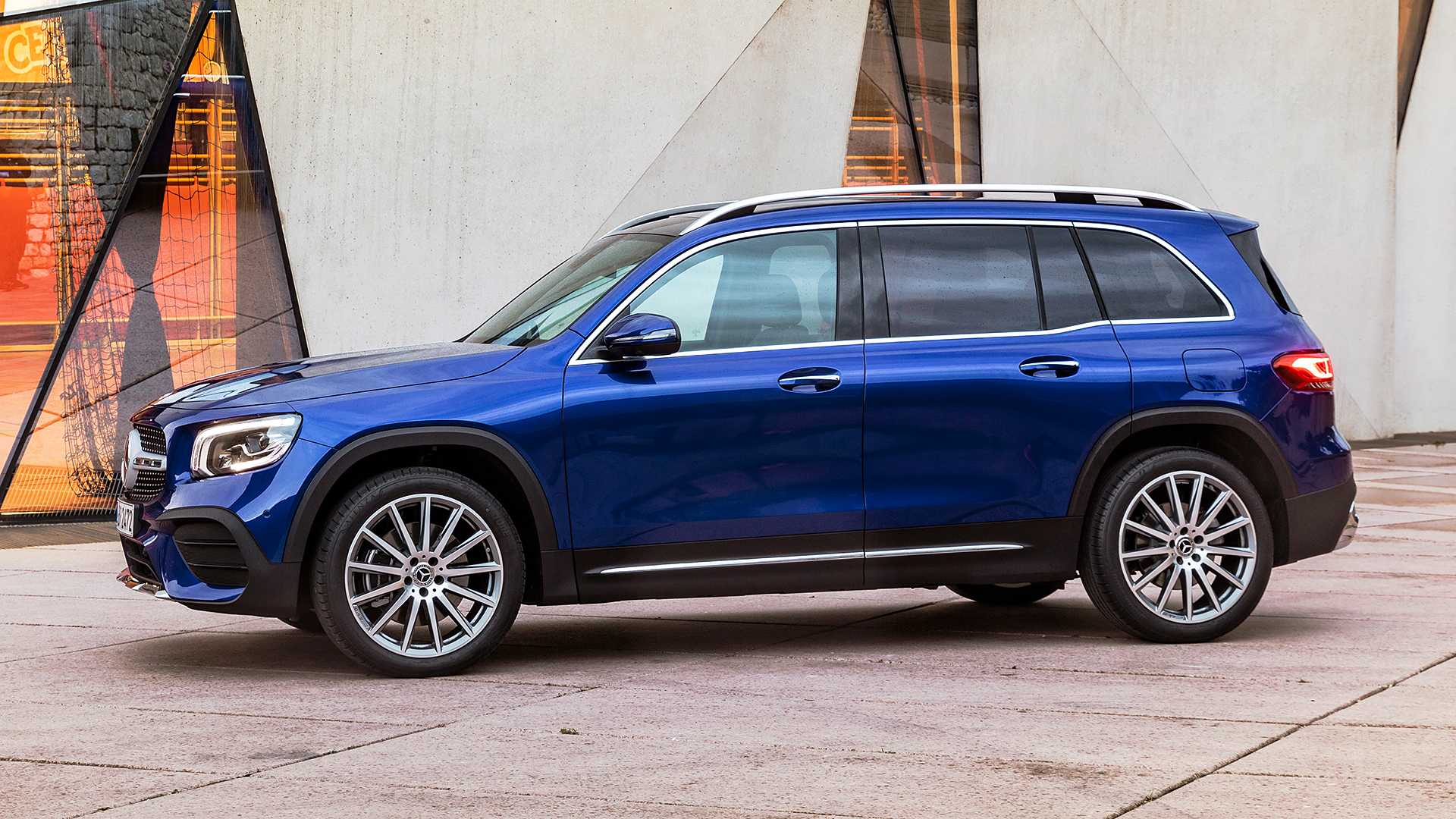 Thiết kế hông xe Mercedes-Benz GLB
