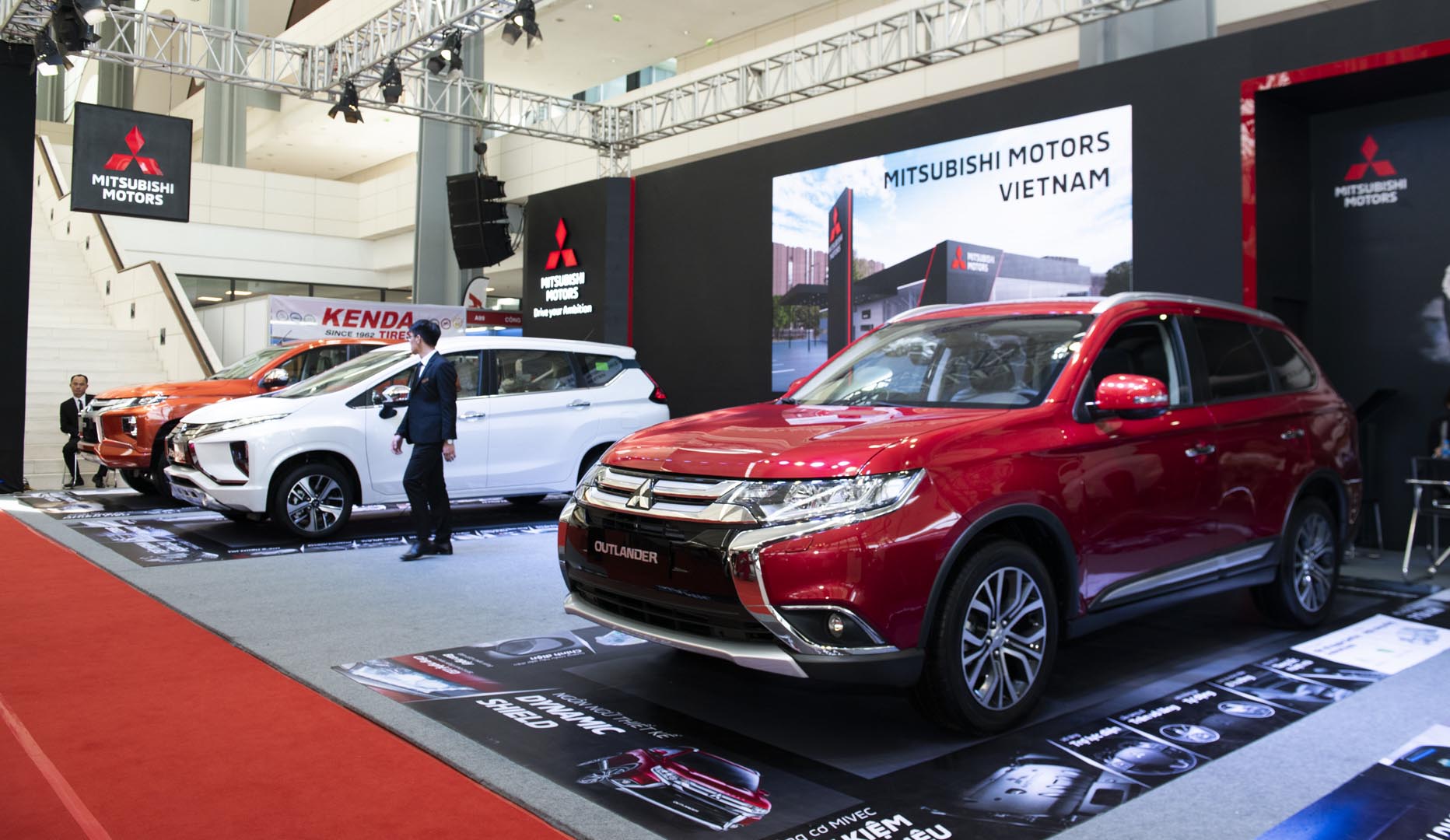 Gian hàng Mitsubishi tại triển lãm Vietnam Expo 2019