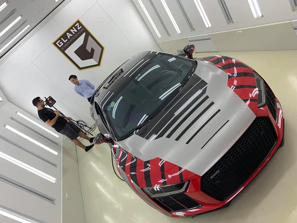 Chiếc Audi R8 V10 Plus với màu mới độc đáo