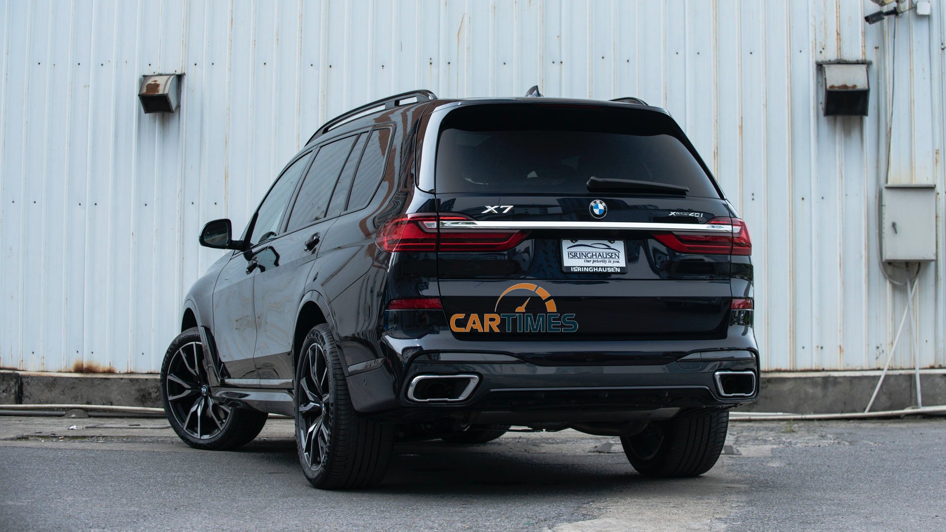 Thiết kế đuôi xe BMW X7