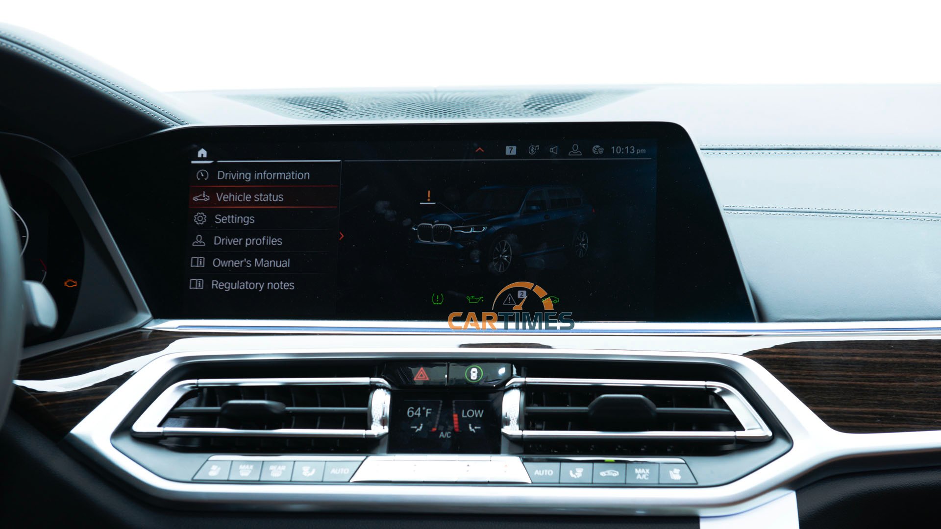 Màn hình giải trí trung tâm xe BMW X7