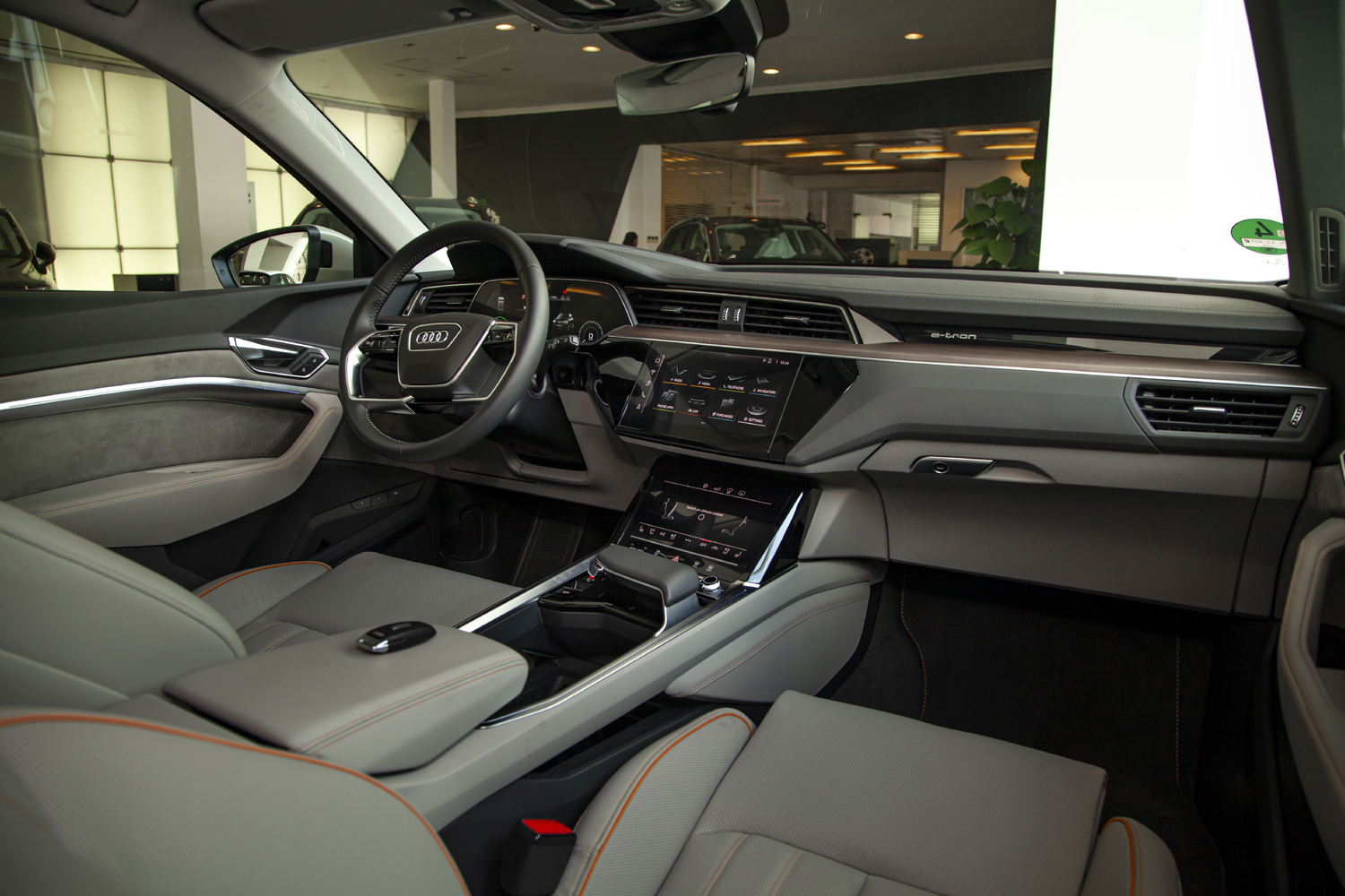 Nội thất xe Audi e-tron 