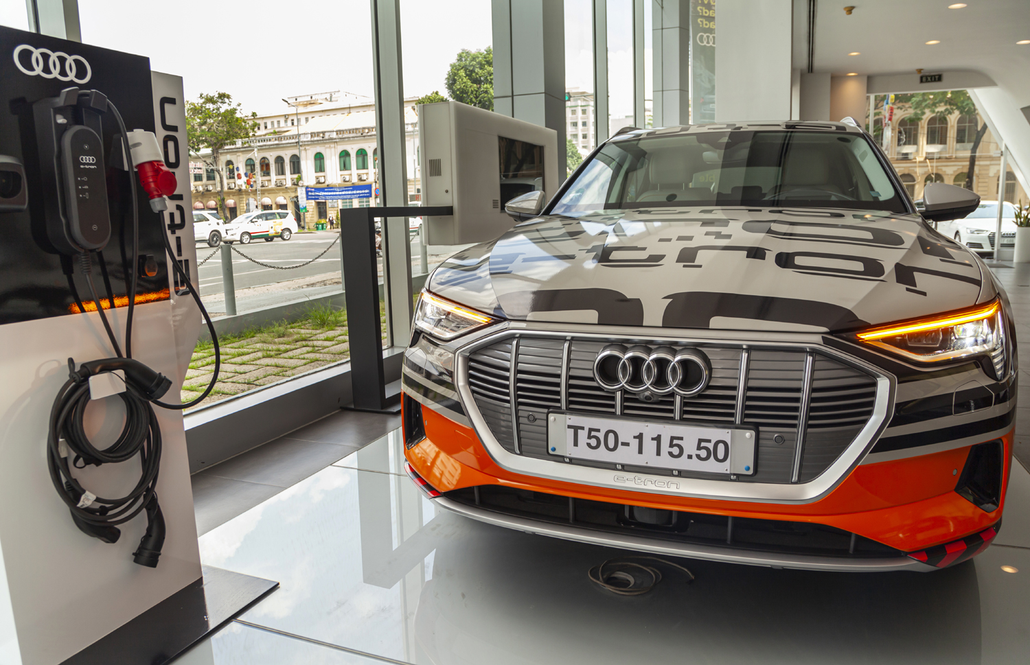Ngoại thất xe Audi e-tron 