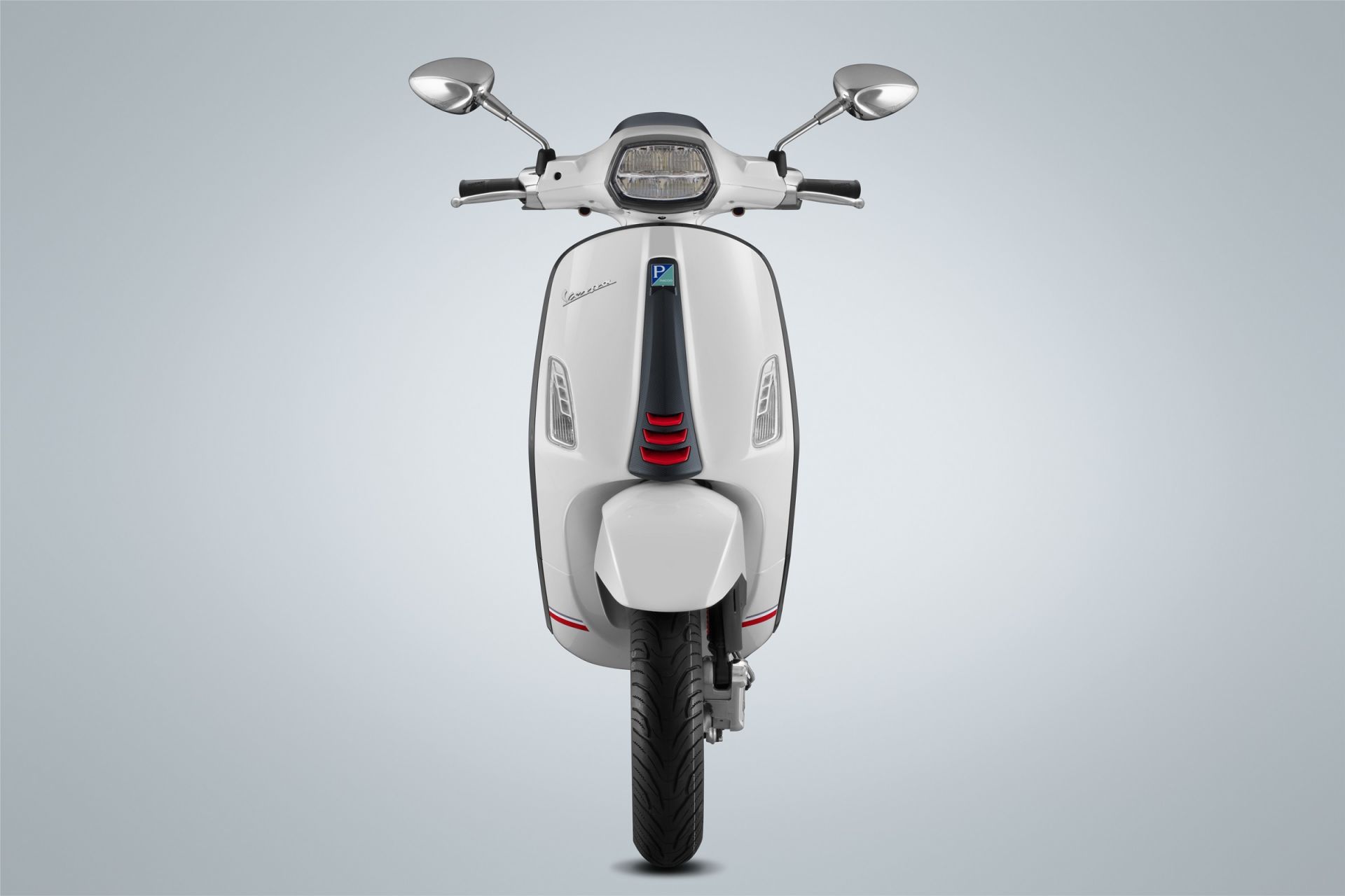 Thiết kế đầu xe Vespa Sprint Carbon 2019