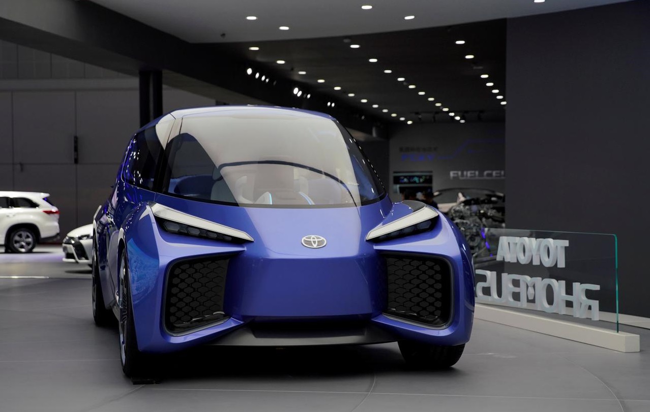 Một mẫu xe điện của Toyota