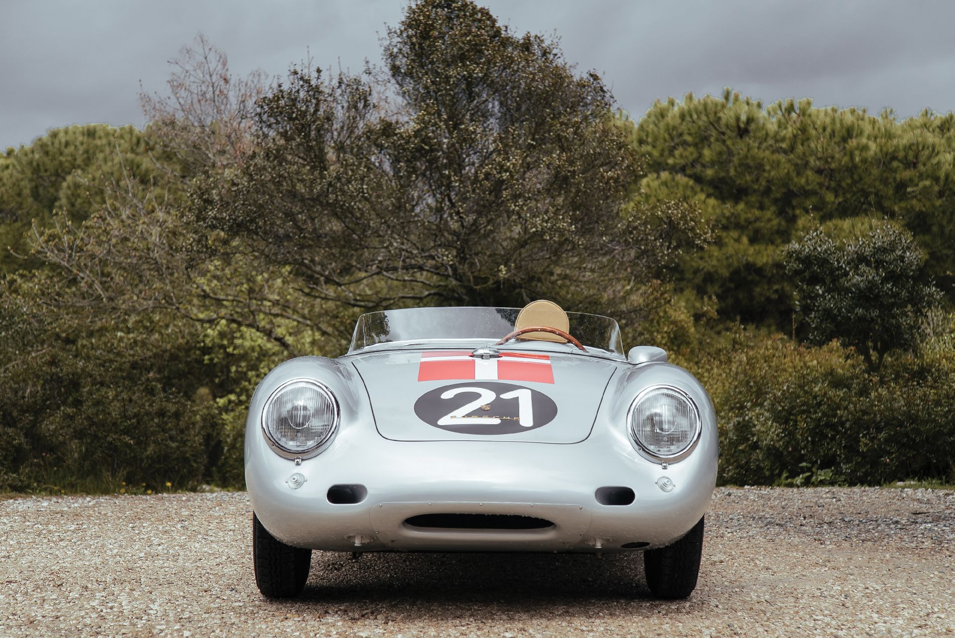 Đầu xe Porsche 550A Spyder