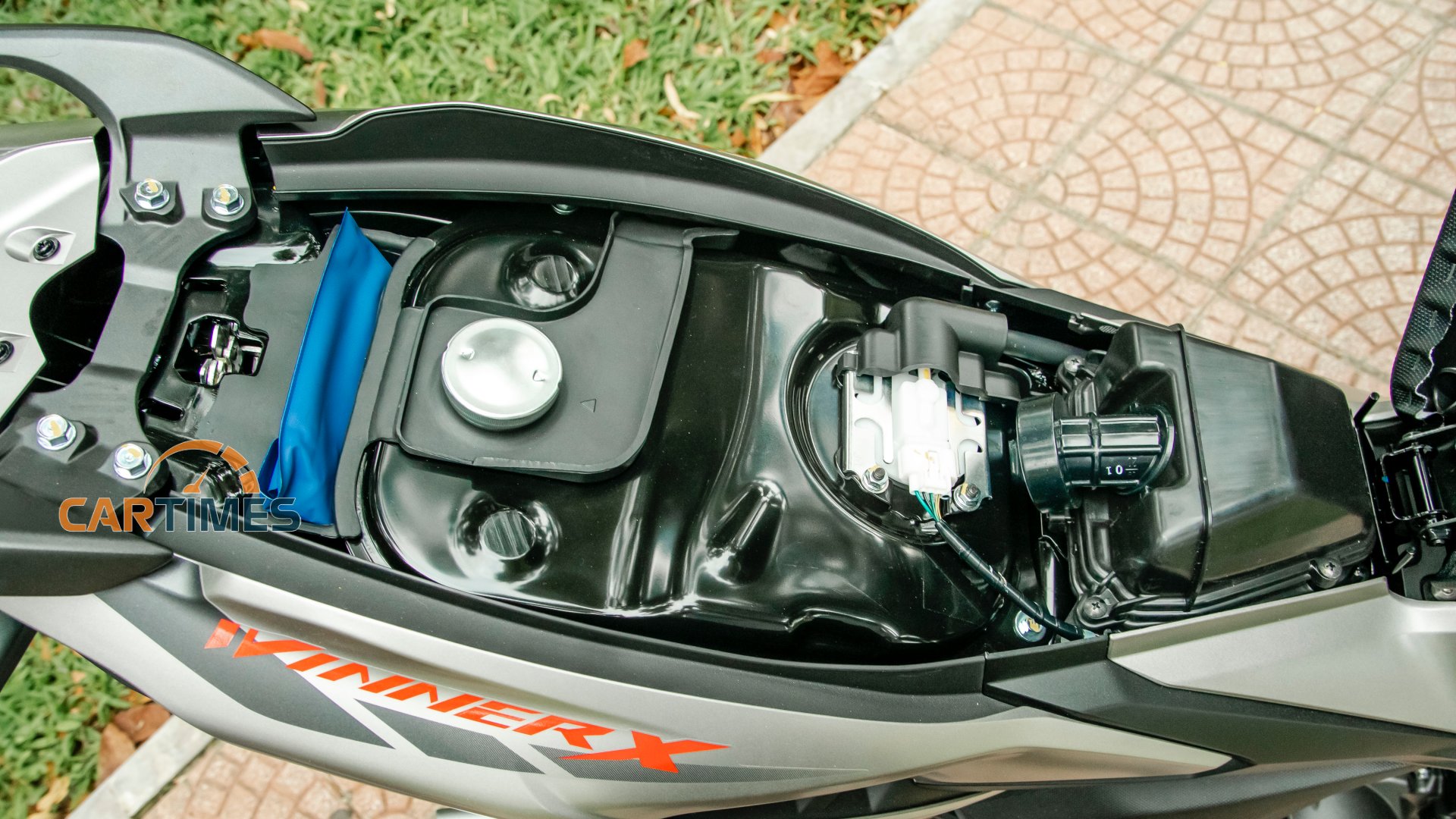 Cốp của xe Honda Winner X