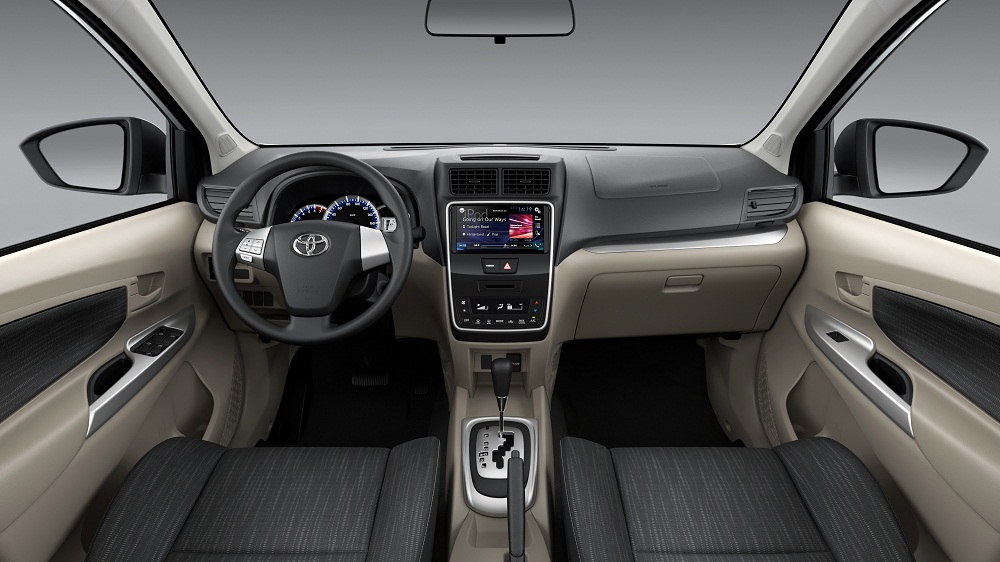 Thiết kế nội thất xe Toyota Avanza