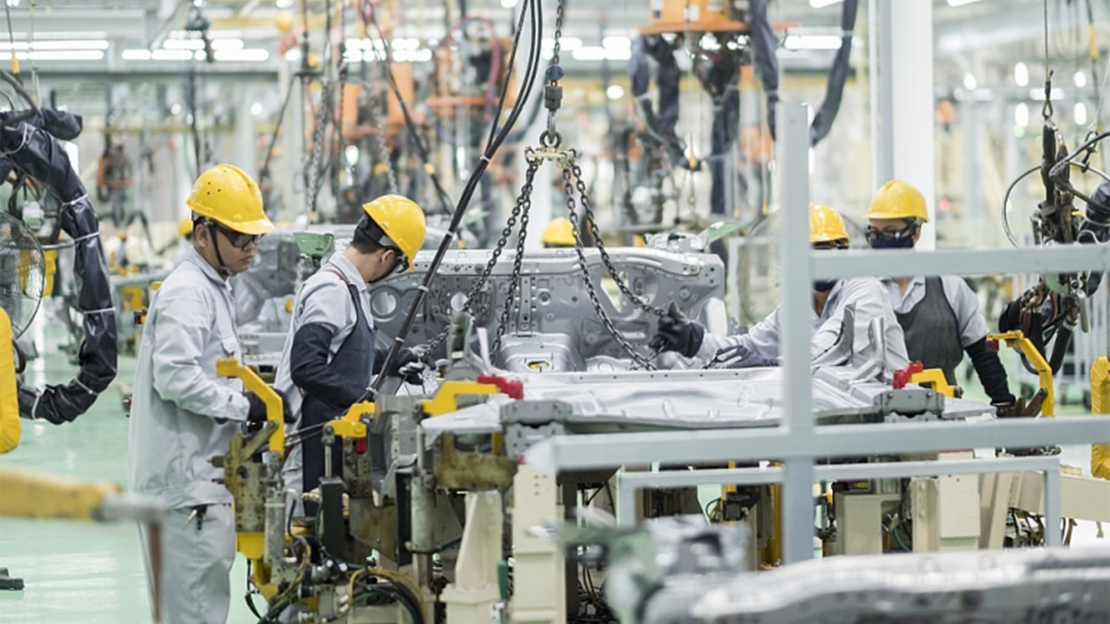 Nhà máy Mazda-Thaco. Ảnh Nguyễn Hà