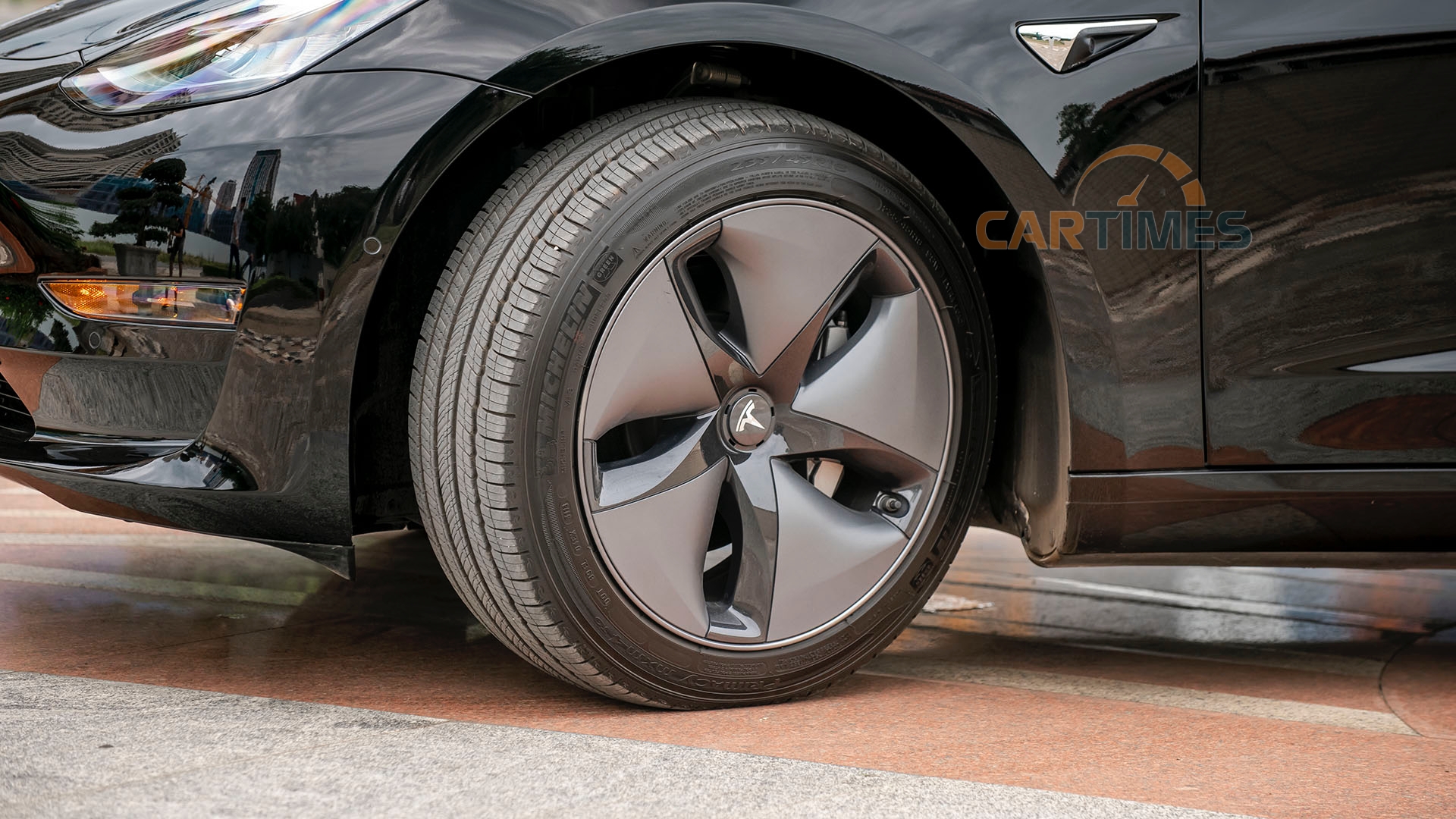 Thiết kế la zăng xe Tesla Model 3