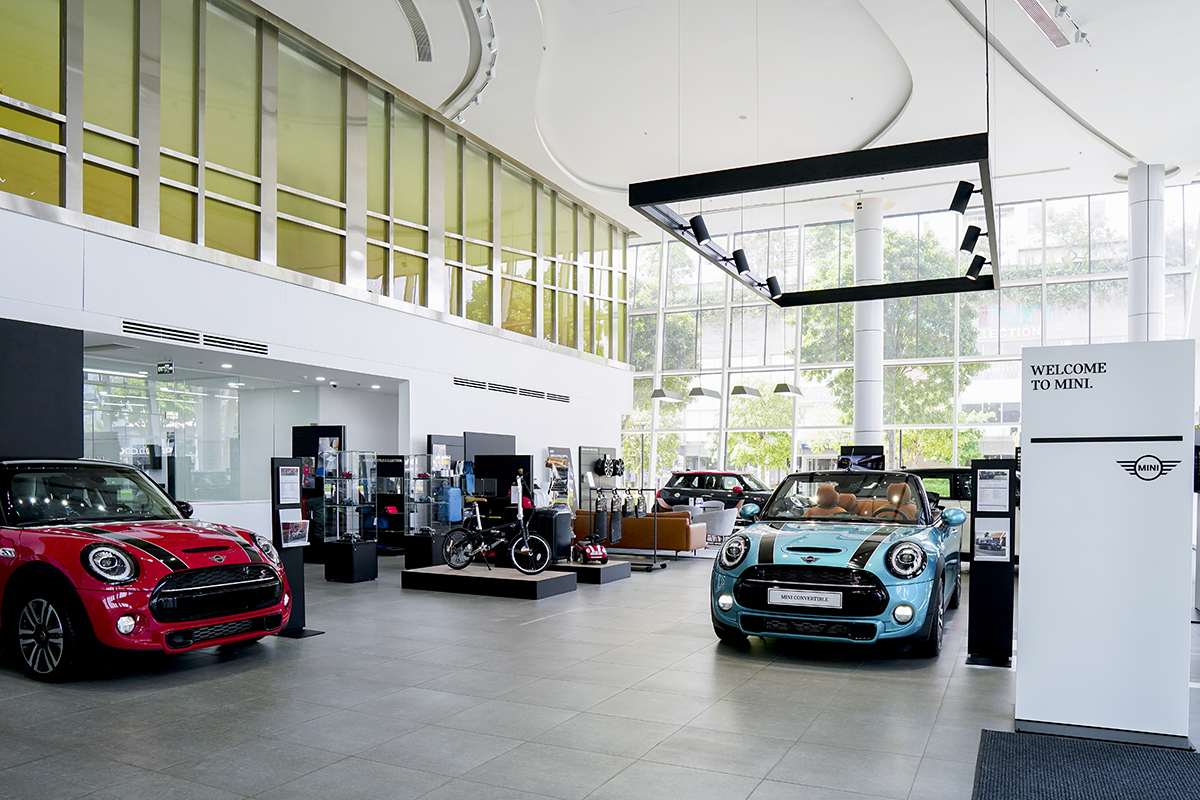 Showroom Mini tại tổ hợp BMW Sala