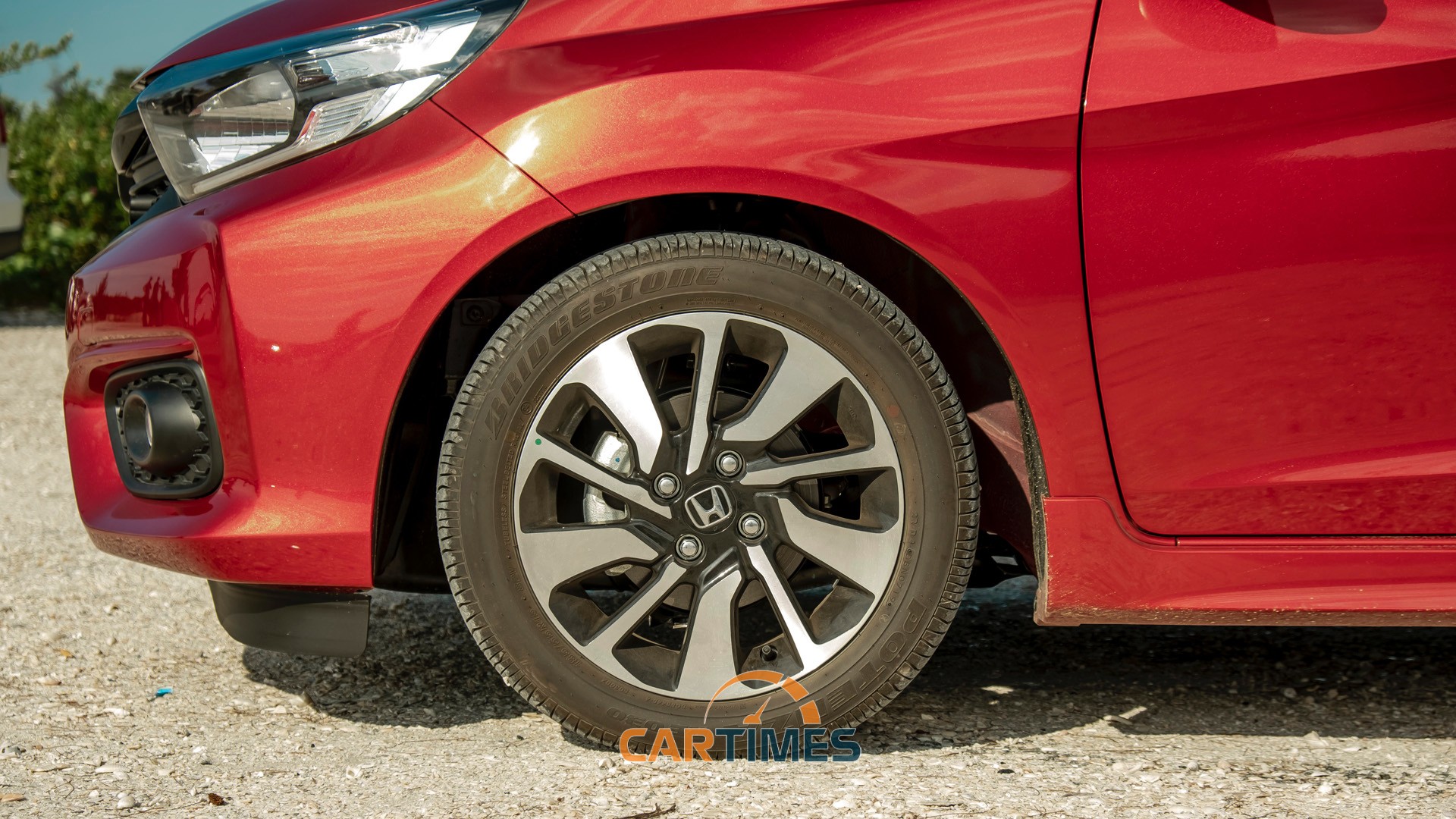 La zăng 15 inch trên Honda Brio