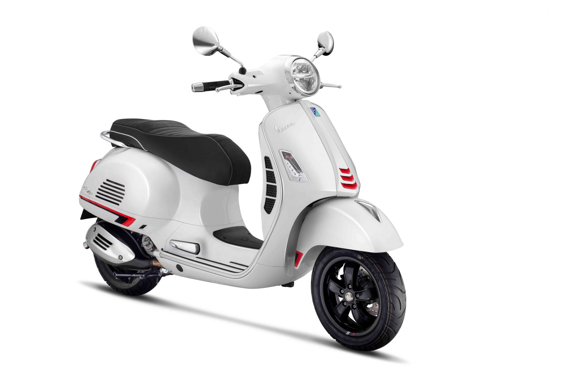 Phiên bản Vespa GTS màu trắng