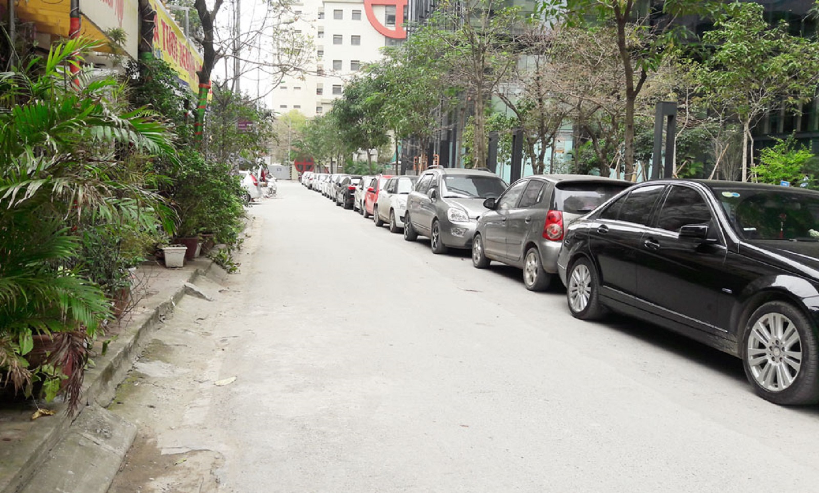 xử lý xe đậu nơi không có biển cấm