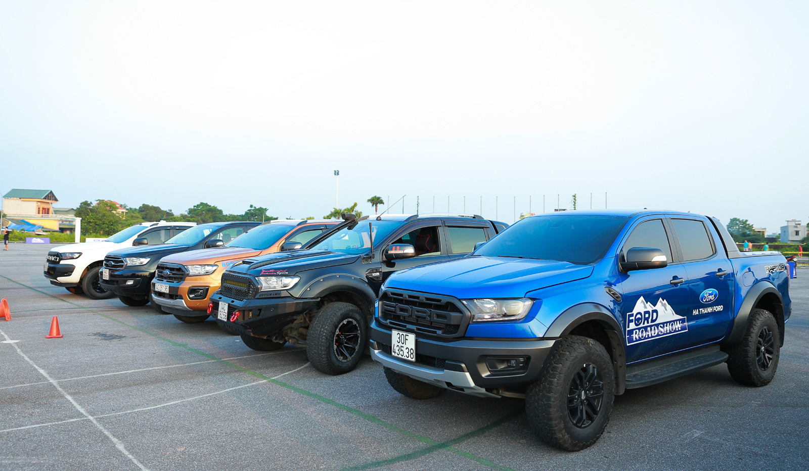 Dàn xe Ford tại Ford Roadshow 2019