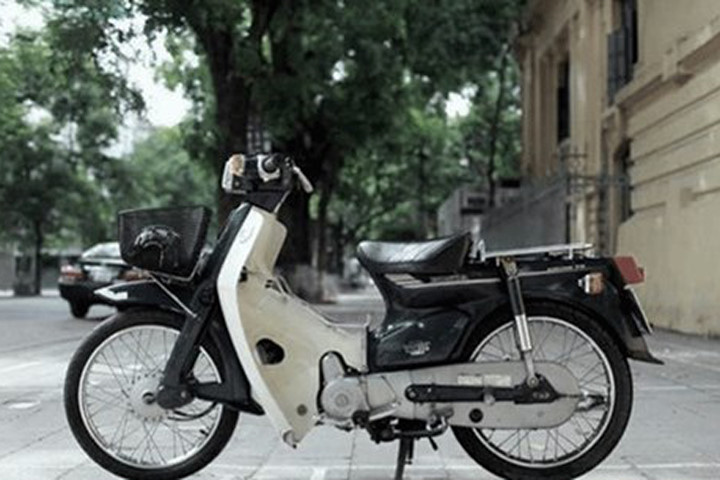 Honda Cub là mẫu xe máy khá đắt tiền thời điểm bao cấp