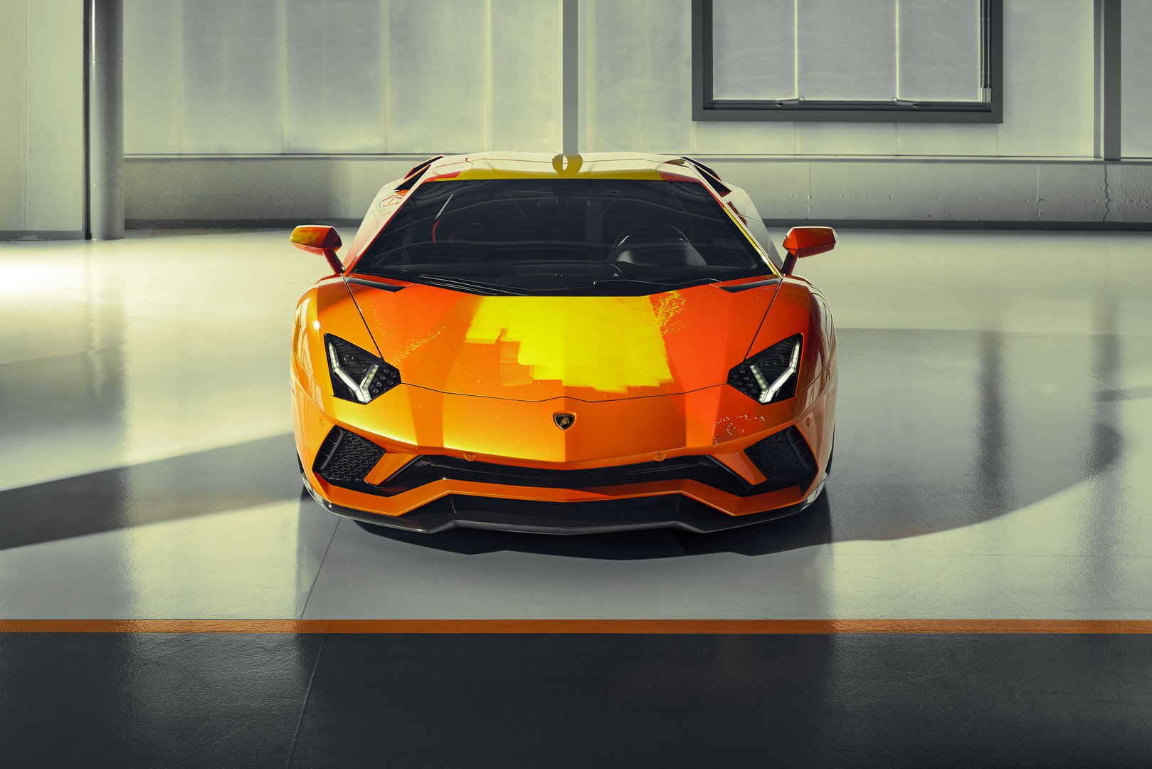 Thiết kế đầu xe Lamborghini Aventador S đặc biệt