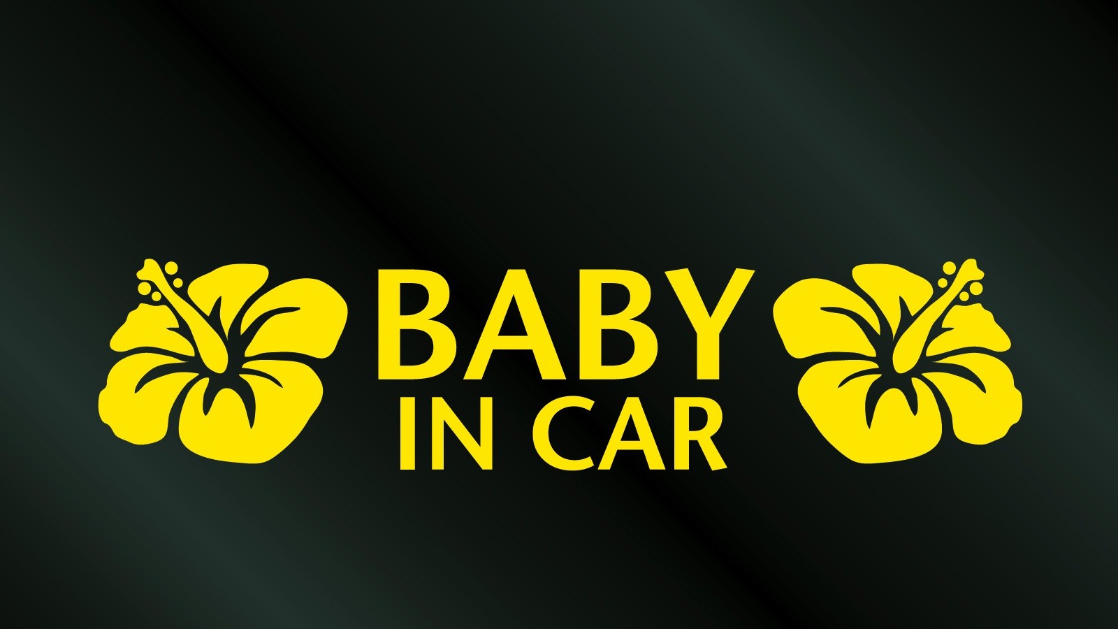 Dán logo “Baby in Car”