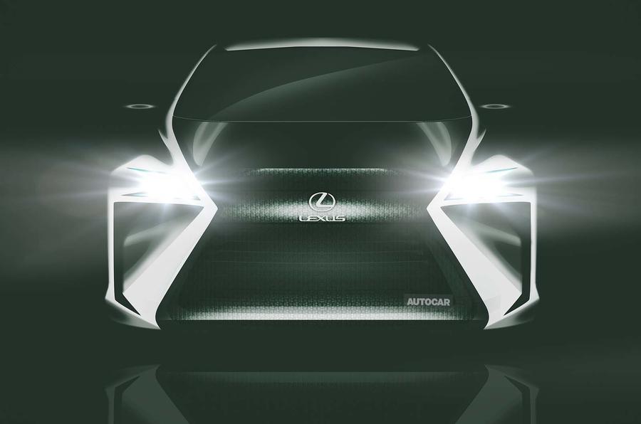 Thiết kế lưới tản nhiệt đặc trưng của Lexus sẽ không thay đổi trên các mẫu xe mới