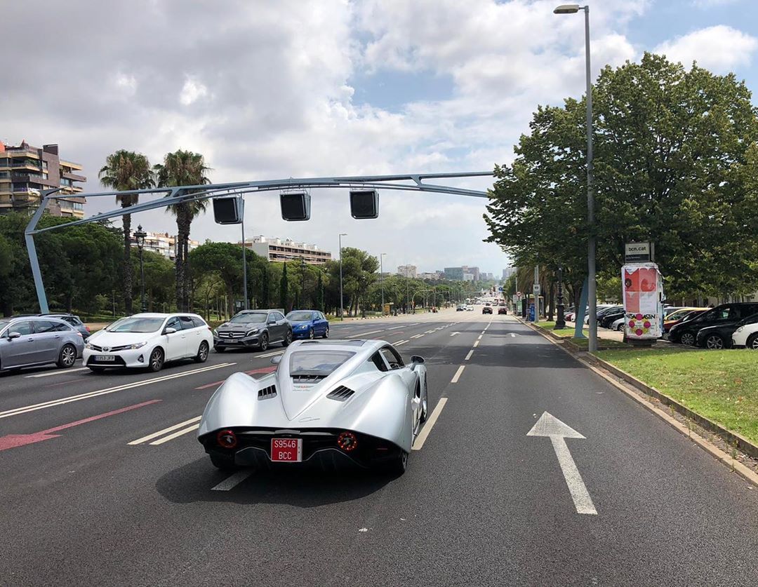 Xe Hispano Suiza Carmen tại Tp Barcelona