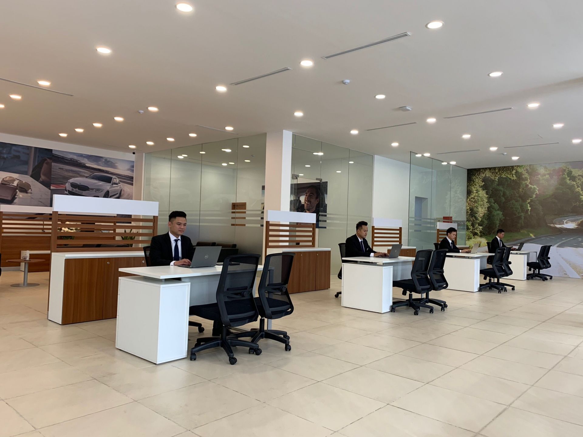 Khu vực tiếp khách của BMW 