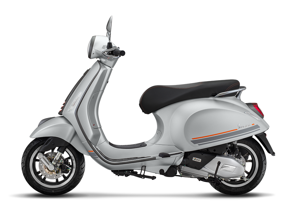 Xe Vespa Primavera S màu xám