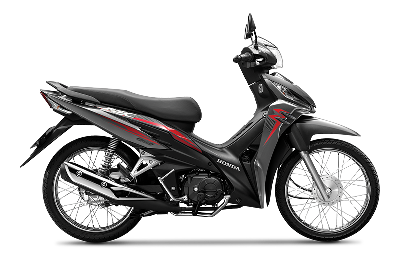Honda Wave RSX FI phiên bản tem đỏ đen vành nan hoa