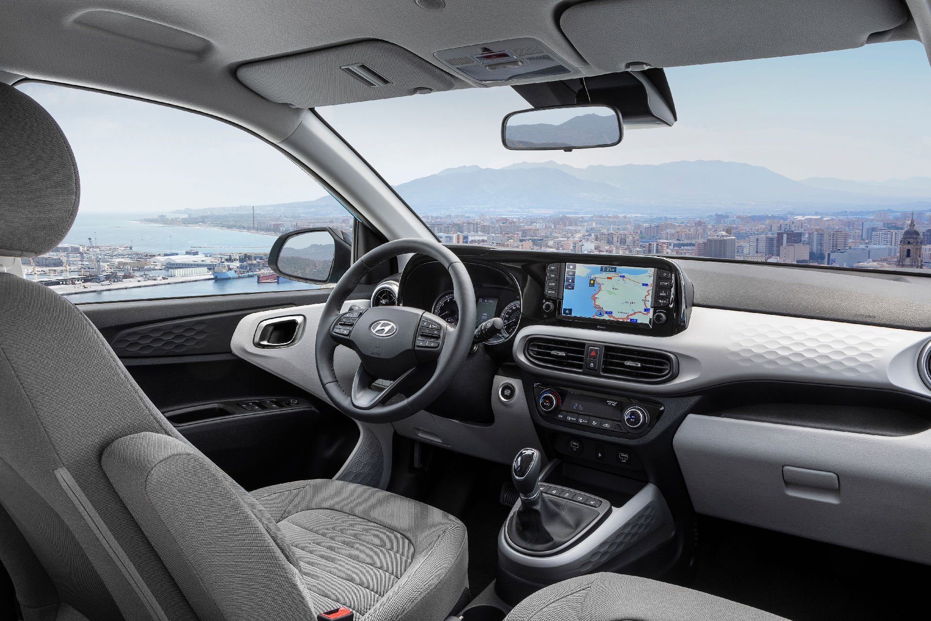 Thiết kế cabin xe Hyundai i10 2020