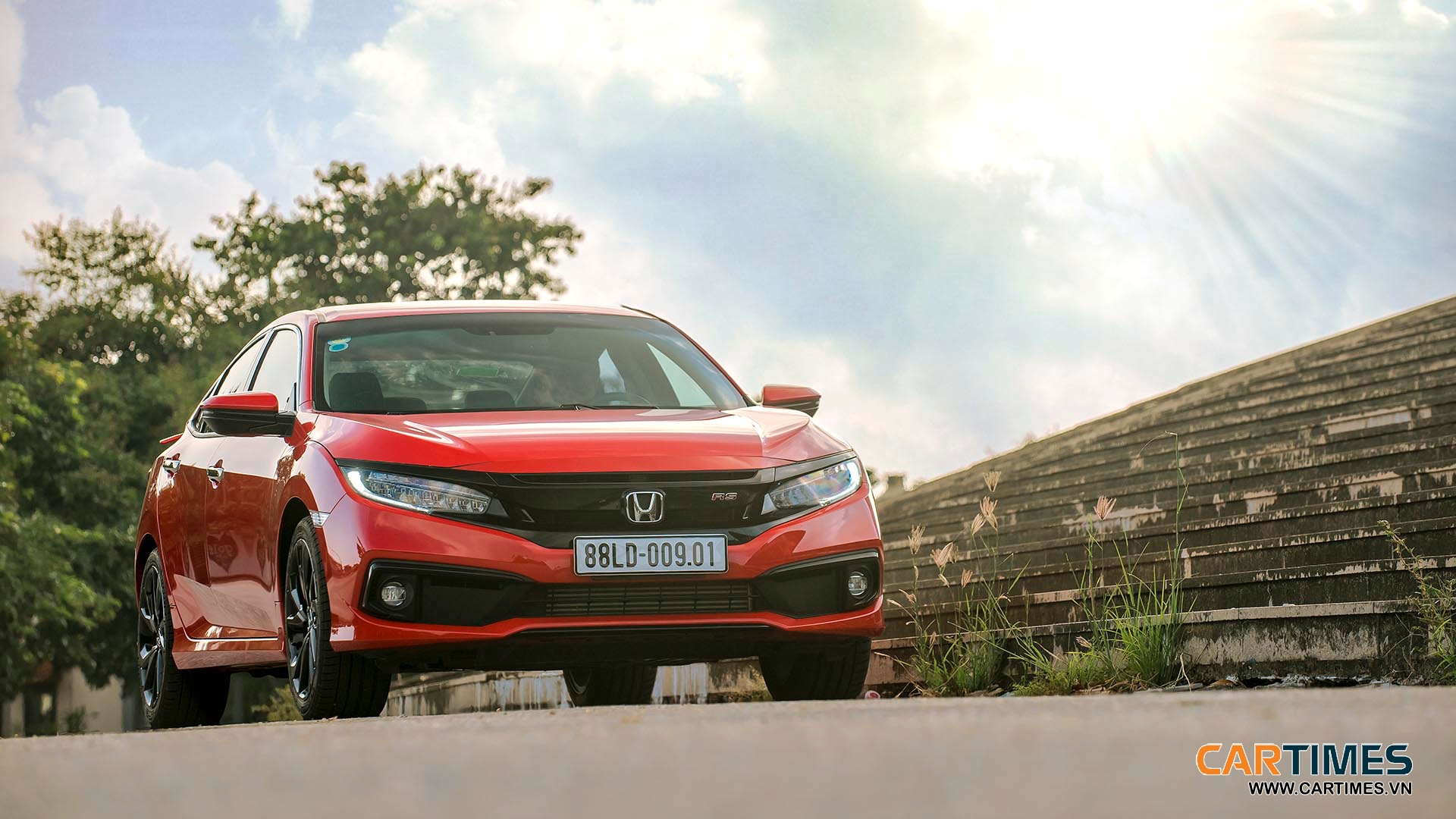 Honda Civic RS 2019 là mẫu xe với thiên hướng thể thao thuần khiết