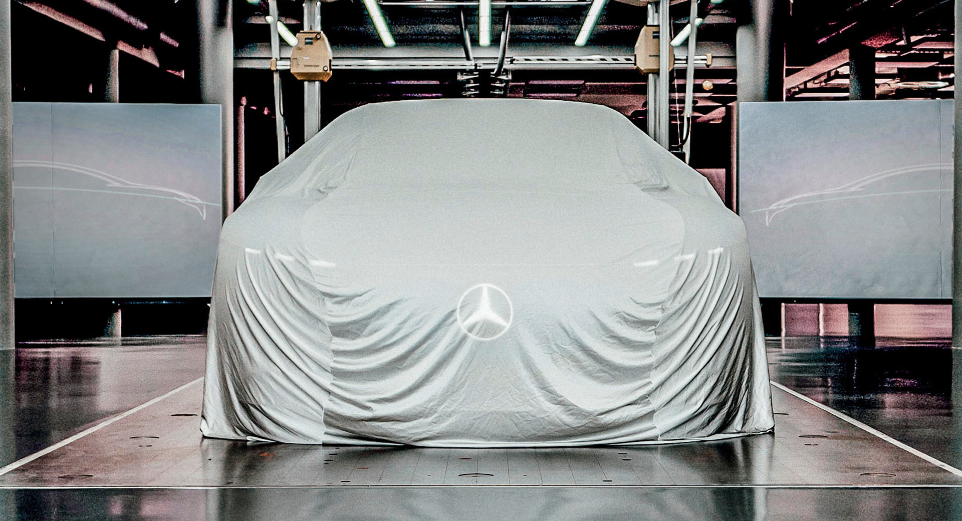 Mercedes-Benz EQS vẫn đang nằm trong bức màn bí mật