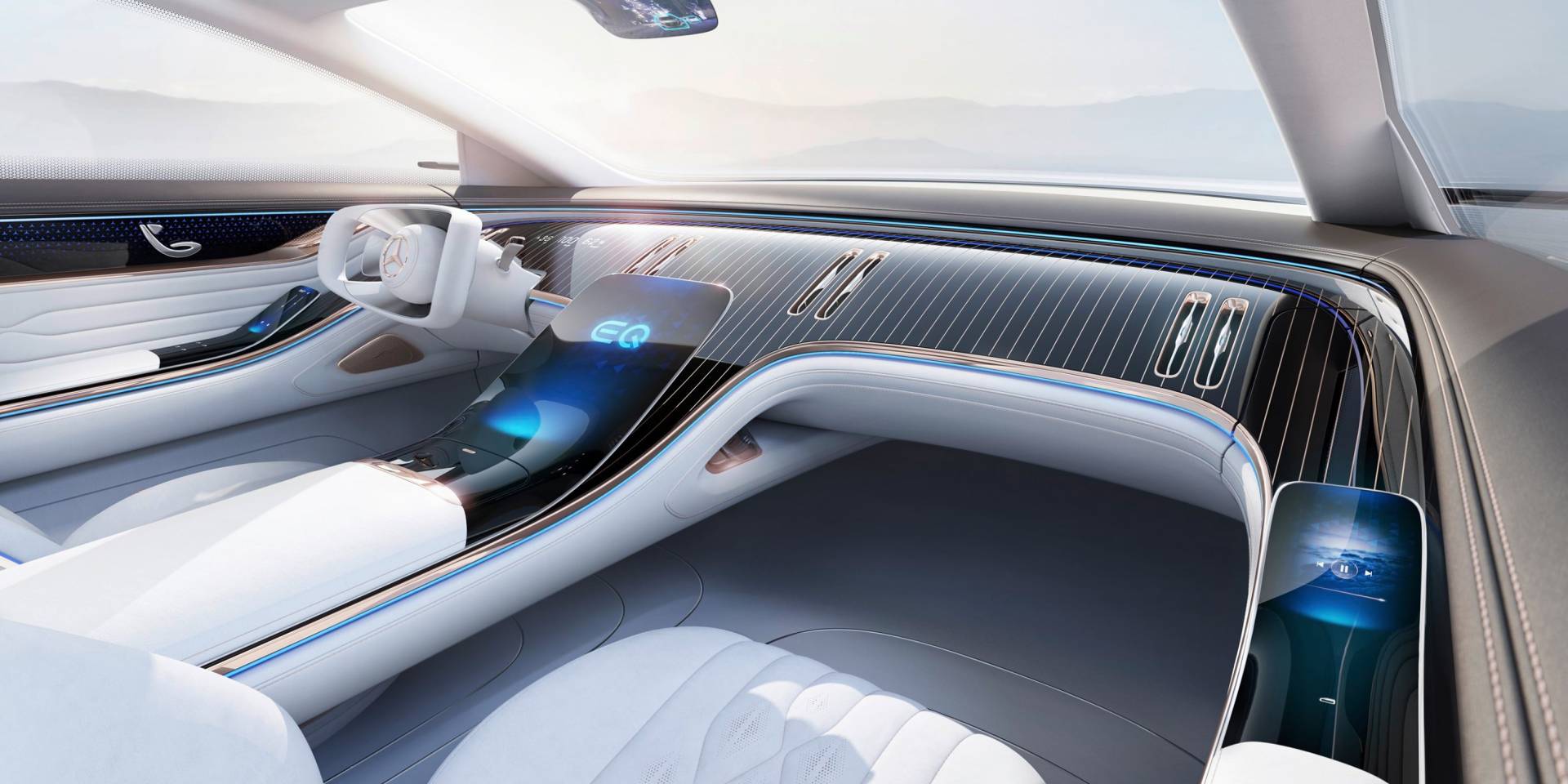Cabin xe Mercedes-Benz EQS