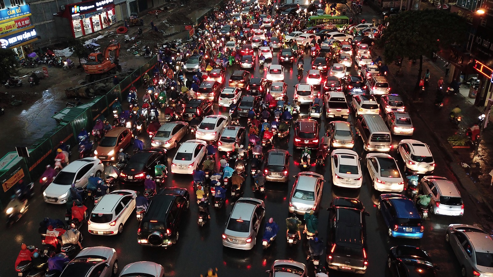 tắc đường