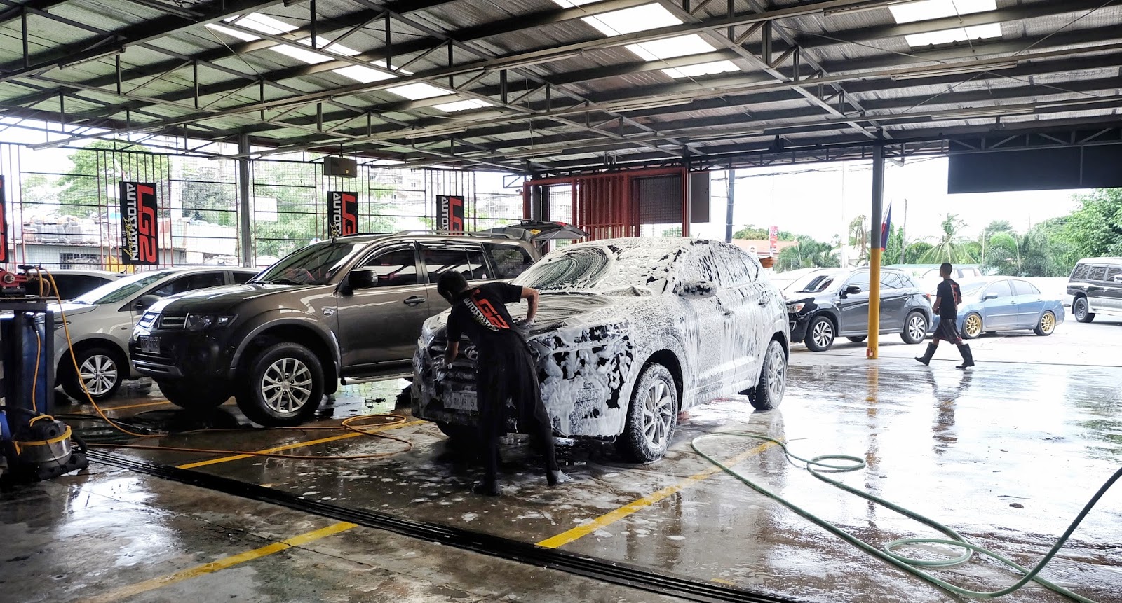 rửa xe đúng cách