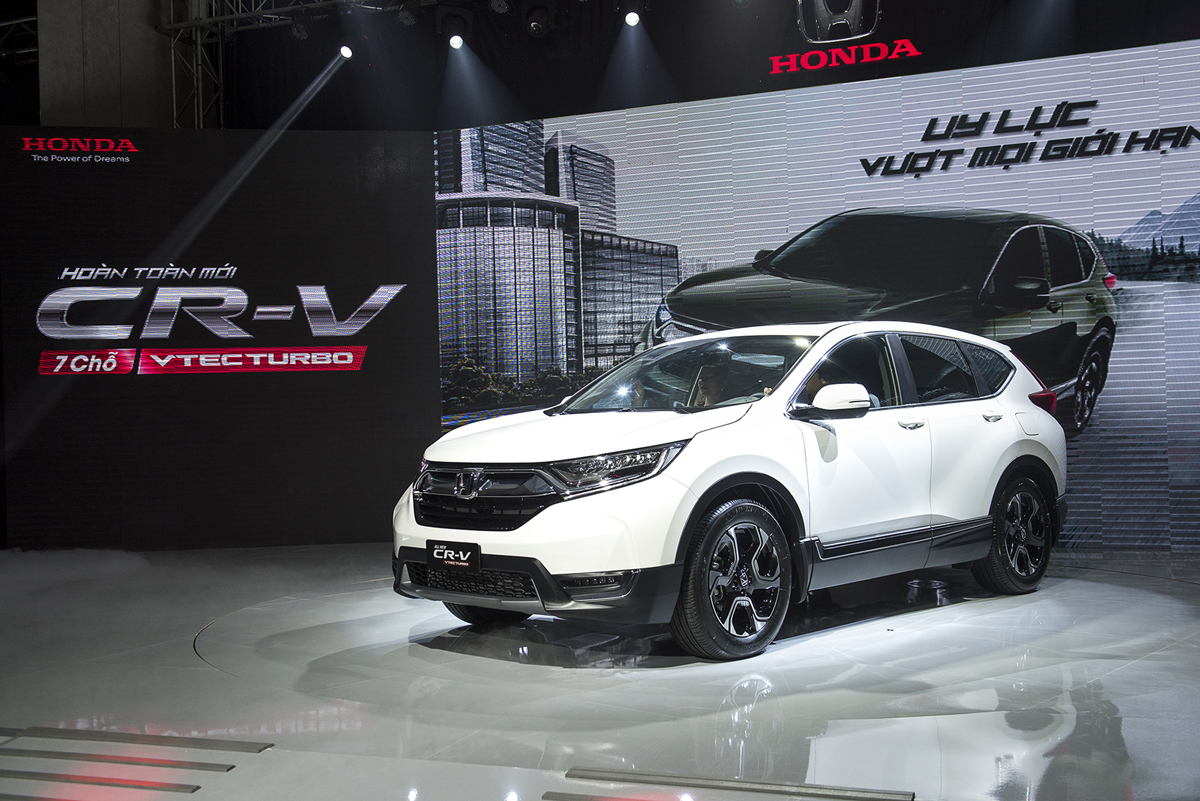 Honda CR-V tự hào là mẫu xe dẫn dầu phân khúc SUV