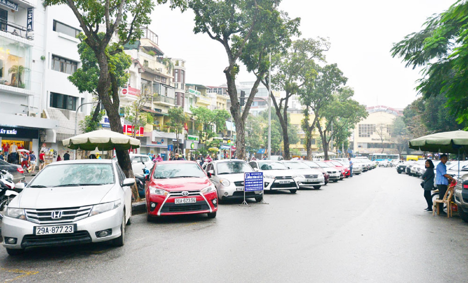 dừng đỗ xe đúng quy định