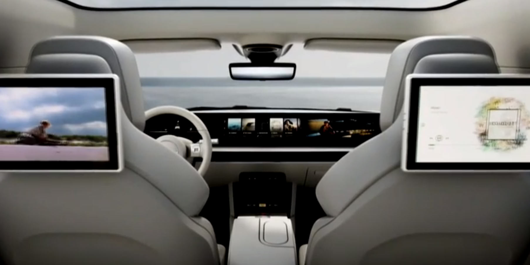 Cabin xe Sony Vision-S