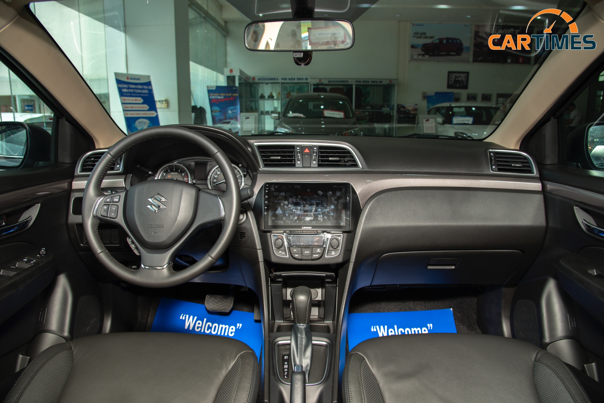 Hàng ghế trước của xe Suzuki Ciaz 2020
