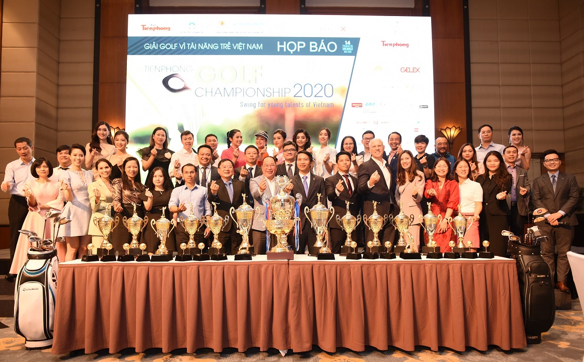Họp báo Giải Golf vì tài năng trẻ Việt Nam 2020