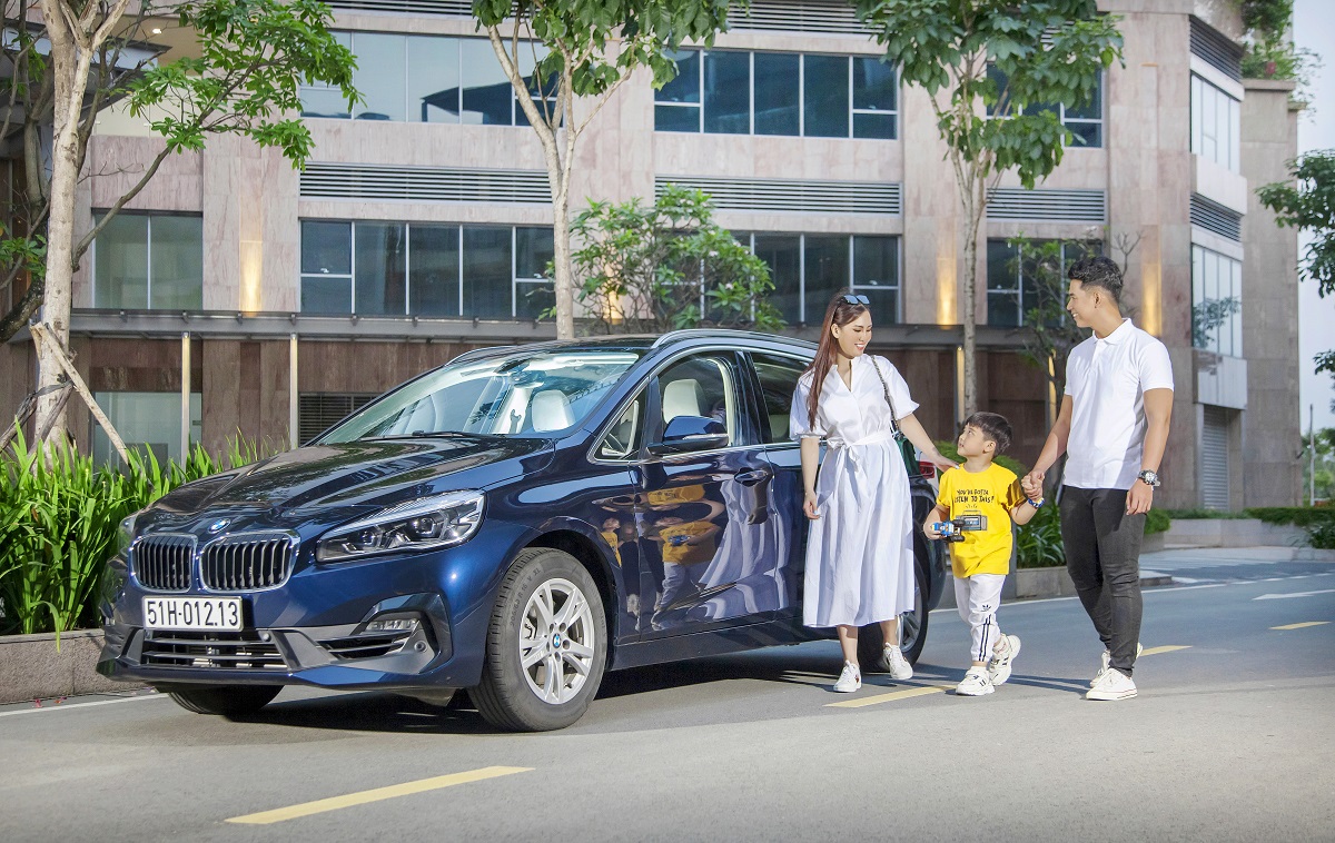 Mẫu xe BMW 218i Gran Tourer 7