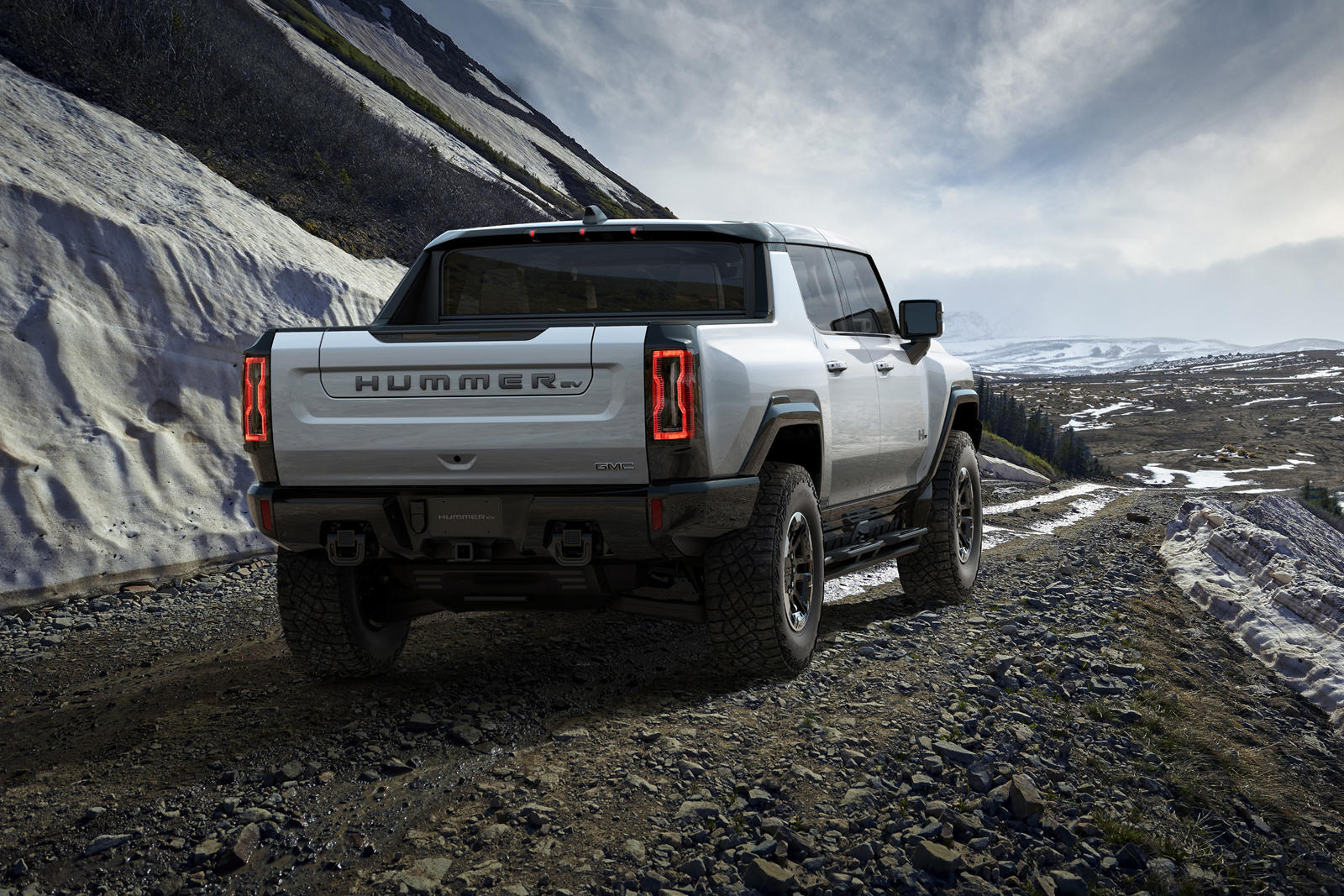 Đuôi xe Hummer EV hoàn toàn mới 
