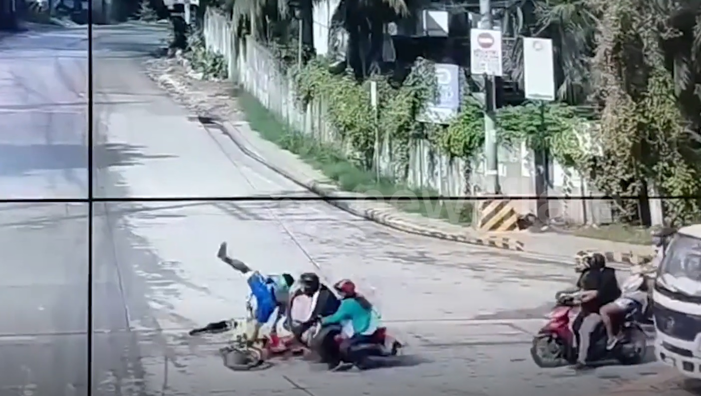 Hình ảnh vụ tai nạn từ góc quay khác