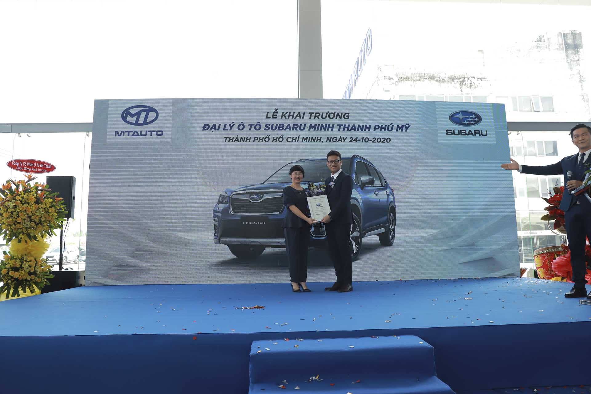 Subaru Minh Thanh - Phú Mỹ do Công ty Cổ Phần Ô Tô Minh Thanh đầu tư