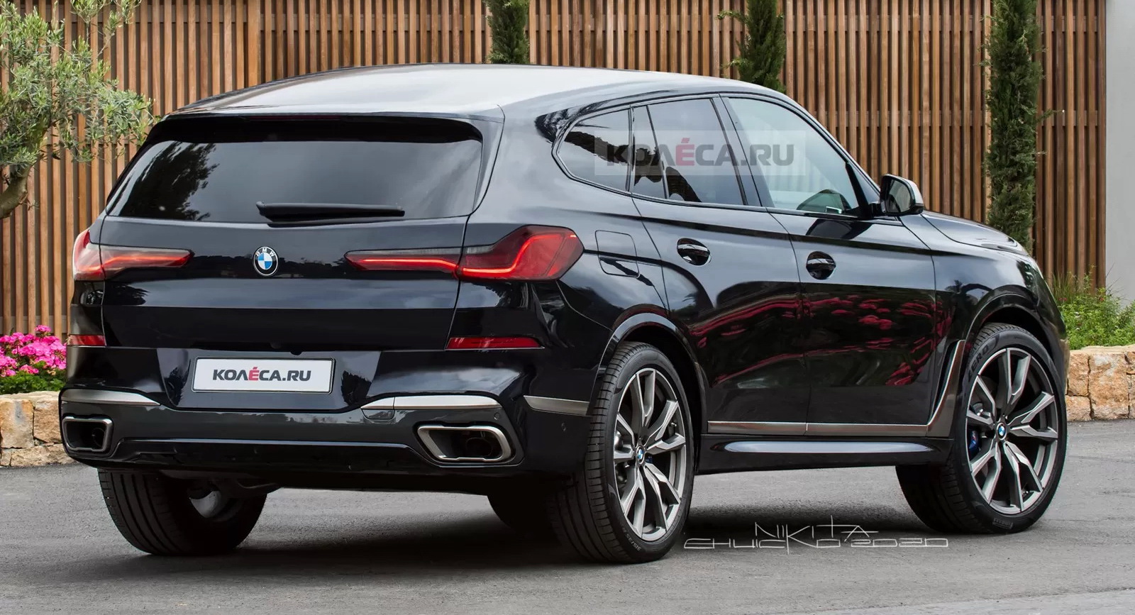 Thiết kế của BMW X8 được phác thảo bởi Kolesa