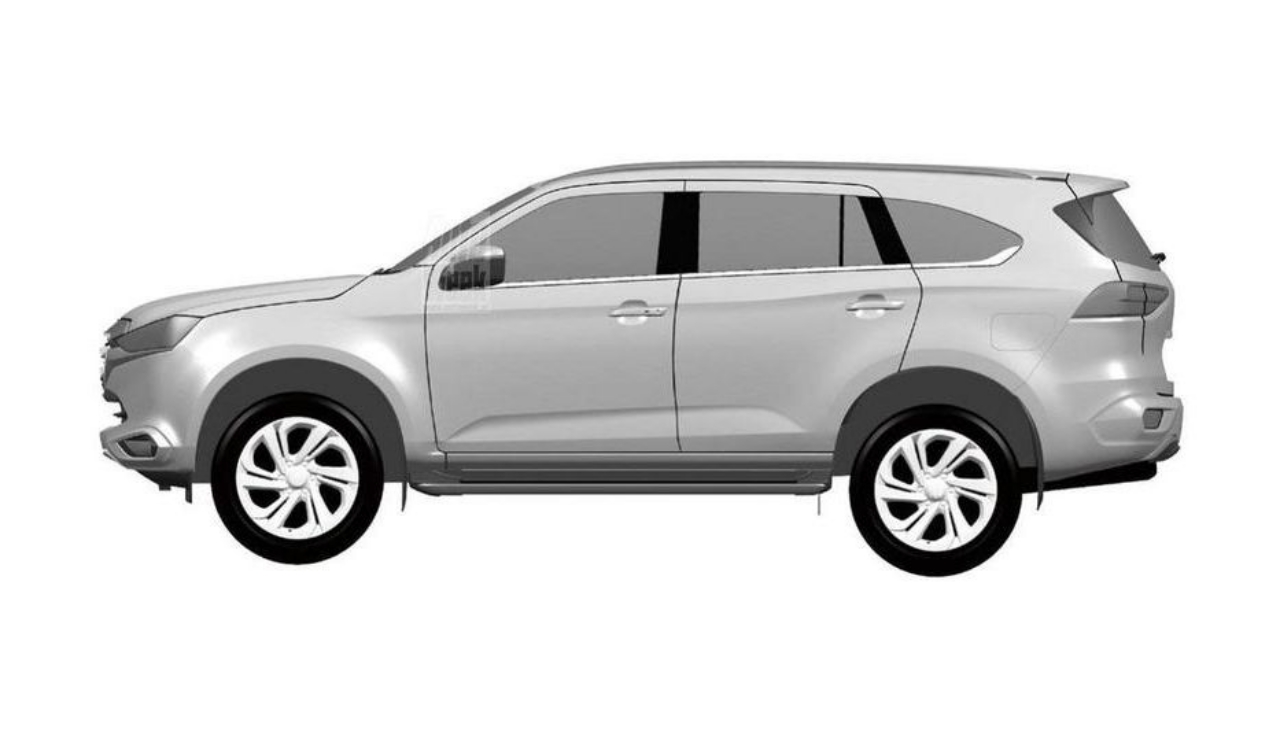 Phác thảo xe Isuzu MU-X 2021 