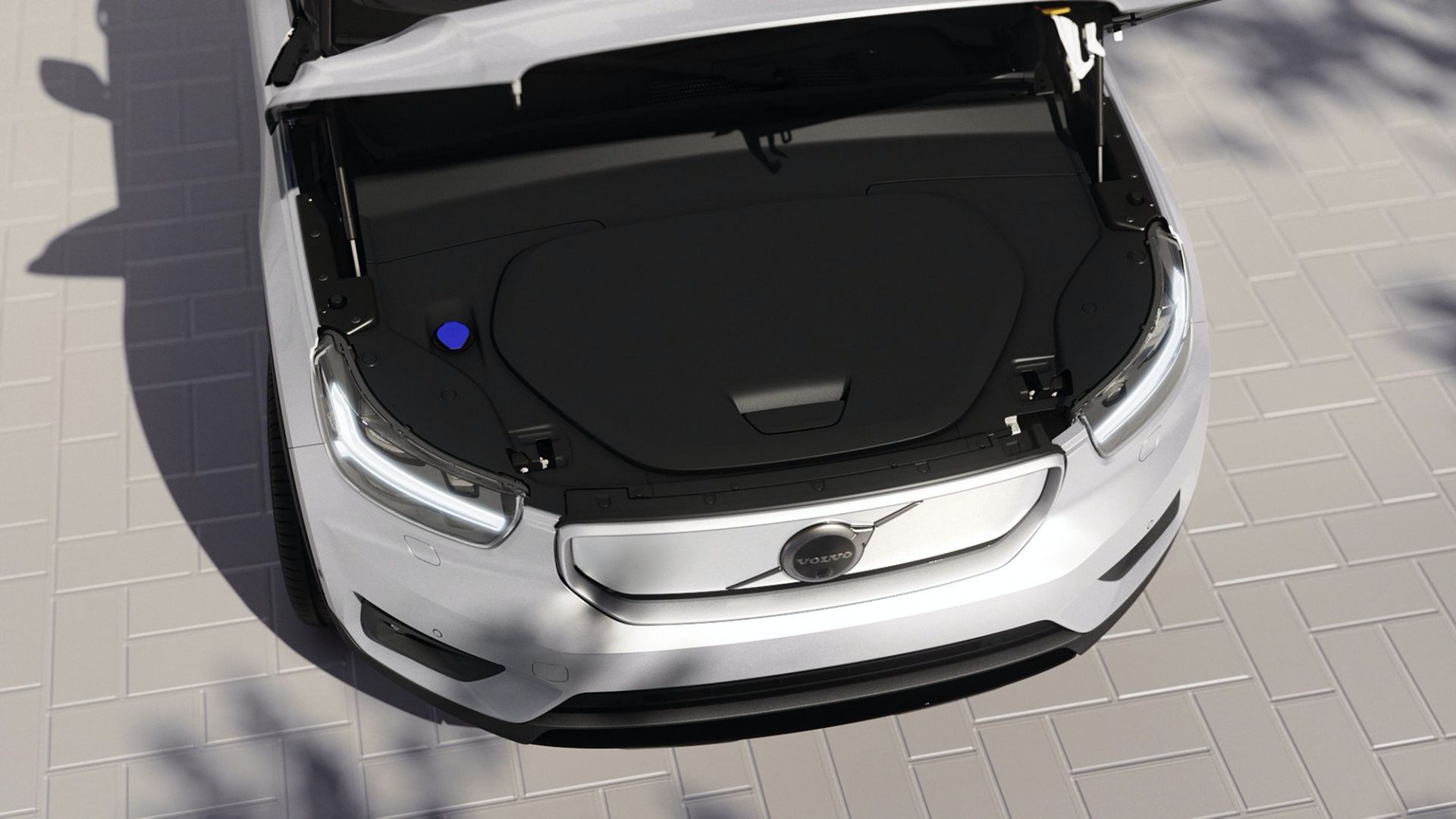 Động cơ điện đặt ở phía trước xe XC40 Recharge P8 AWD 